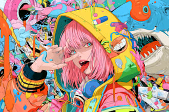 draw anime and manga illustrations
