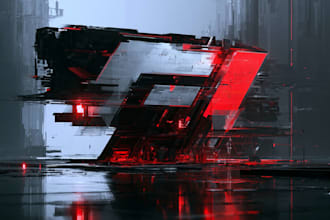 create a custom cyberpunk or futuristic or y2k logo design