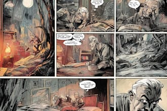 draw manga comic book illustration, manga artist