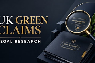 conduct legal research on the UK green claims code for your brand