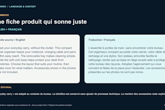 translate english to french and french to english