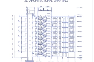 create architectural and interior plans and working drawings