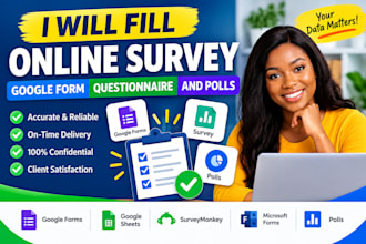 fill online survey, google form, questionnnaire and polls