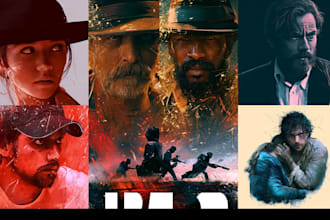design custom movie poster for indie films and shorts