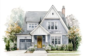 turn your home into watercolor painting