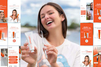 design premium meta ad creatives for ecommerce and dtc brands