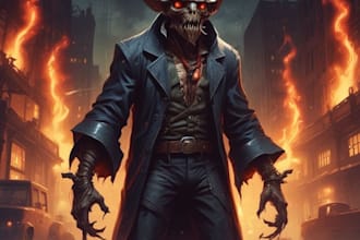 fantasy horror and fantasy horror character