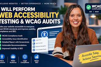 perform web accessibility testing and wcag audits