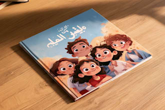 design islamic arabic style book cover