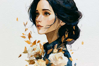 craft unique watercolor artwork