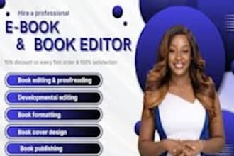 copy edit, proofread and format your christian book, memior or novel