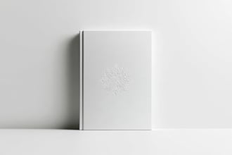 design an awesome islamic book cover, arabic book cover