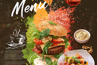 restaurant menu food menu digital menu food menu