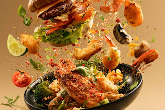 professional restaurant and food menu design