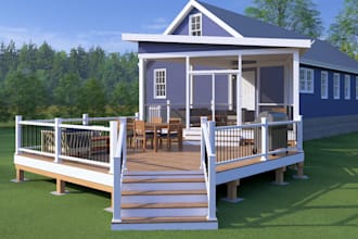 do backyard landscape design, master plan deck patio, site plan and pool permit