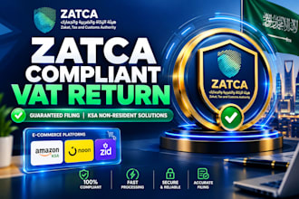 be your saudi arabia tax advisor for zatcha and vat return filing