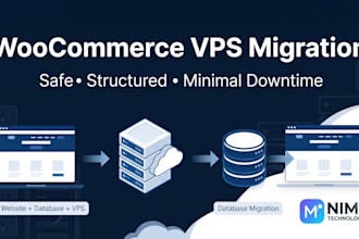 migrate your woocommerce website to a vps with minimal downtime