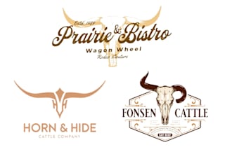 do cattle brand western cattle ranch logo design