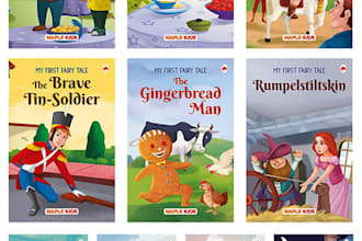 create magical picture book illustrations for kids