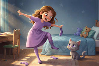 draw children book illustration and picture book illustrator