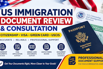 provide US citizenship, immigration and document consultation