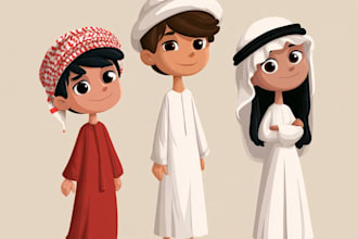 professionally disney  arabic cartoon characters