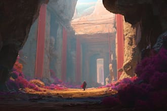 create environment concept art