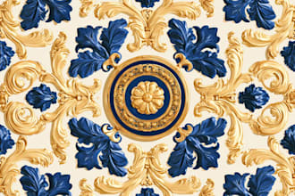 design a seamless repeating pattern design of animal print