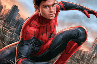 draw transform yourself in amazing super hero