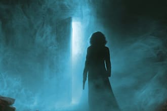 create custom thriller and crime book cover illustration