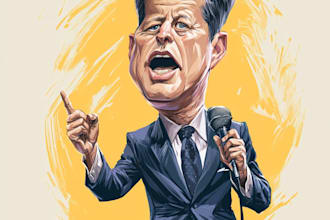 create a clever and powerful political cartoon