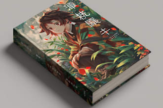 design a captivating book cover design that sells