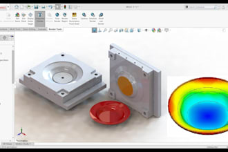 create plastic mold design, 3d cad modeling and tooling for your product