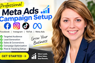 do facebook ads campaign, instagram ads, tiktok ads, fb meta ads marketing