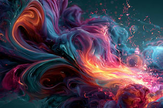 design cool abstract digital art