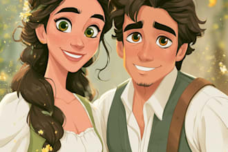disney realistic portrait from disney portrait