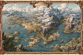 do map illustration map design fantasy map