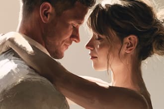 couple portrait wedding portrait illustration