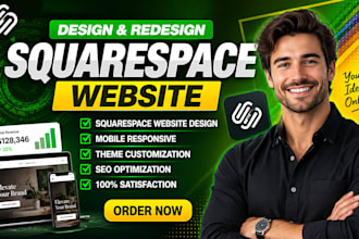 build you a ready squarespace website design real estate squarespace website