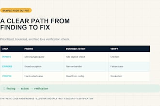audit and harden ai generated python automation code