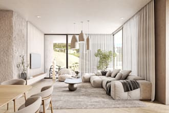 do interior desing and 3d rendering