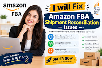 fix amazon fba shippment reconciliation issue seller central support storage