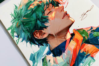 beautiful anime art and manga art