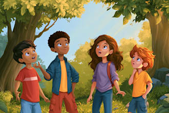children picture book illustration