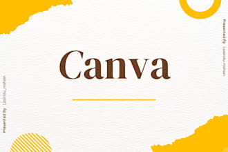 do canva designs and im good at it