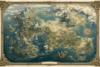 draw a map illustration for your project