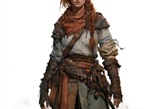 draw a oc and dnd character illustration