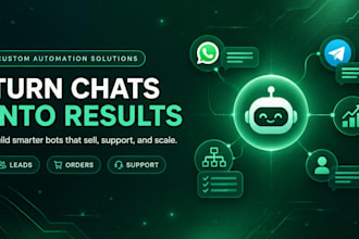 create a telegram or whatsapp bot with automatic ai replies