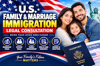 provide us immigration legal consultation for family and marriage visa matters