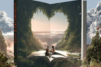 create breathtaking romance book cover